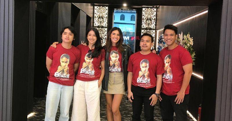 Pemain film Bonnie saat Media Visit film Bonnie di IDN Media HQ, Rabu (21/2/2024). - Popmama.com/Dewi Hanifah Ledjar Cahyani